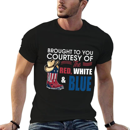 Well Put A Boot In Your Ass, Western Country Music Trendy  Fade-proof Color T-Shirt