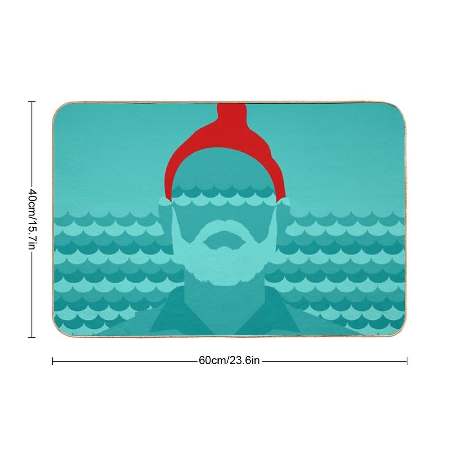 The Life Aquatic with Steve Zissou Bath Mat