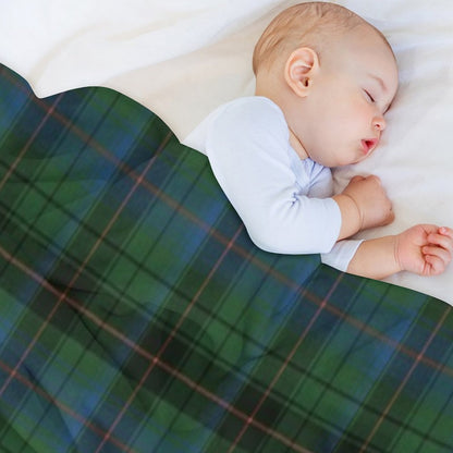 Davidson Clan Ancient Tartan Throw Blanket