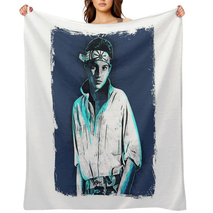 Ralph Macchio - Karate Kid Throw Blanket