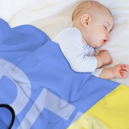 BFB 4 And X Design Throw Blanket