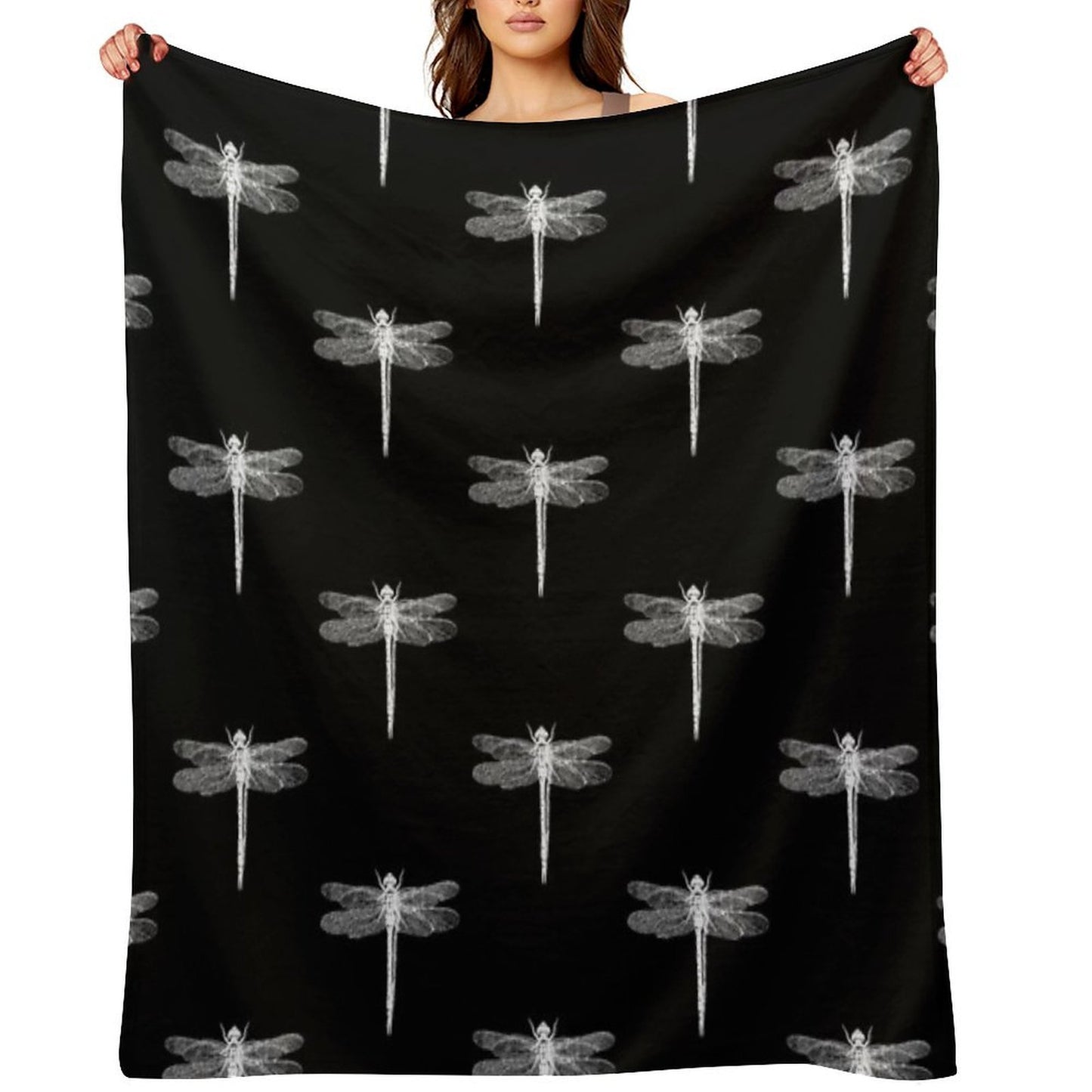 Dragonfly Throw Blanket