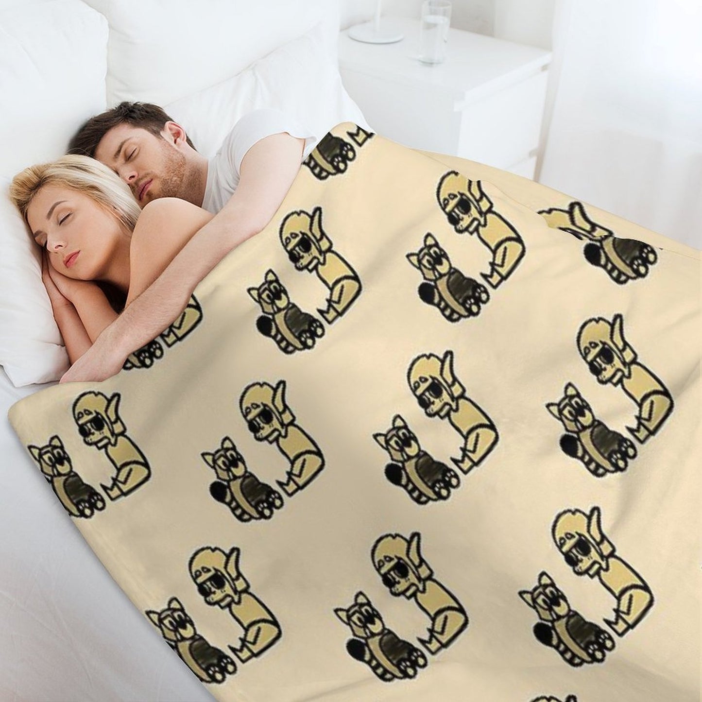 Dr. Animal Throw Blanket
