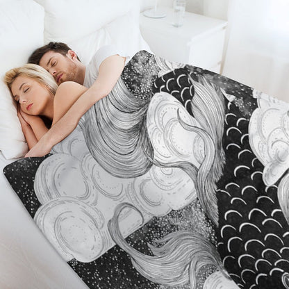 The Sky Fish Throw Blanket