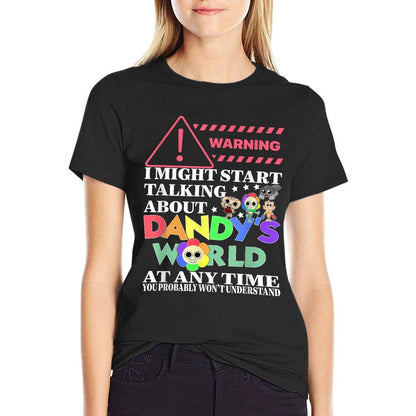 Dandy's World Characters Funny For Men Women Kids  Relaxed-fit T-Shirt
