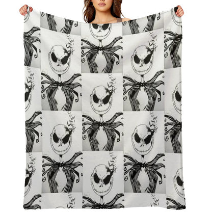 Master of Fright Throw Blanket