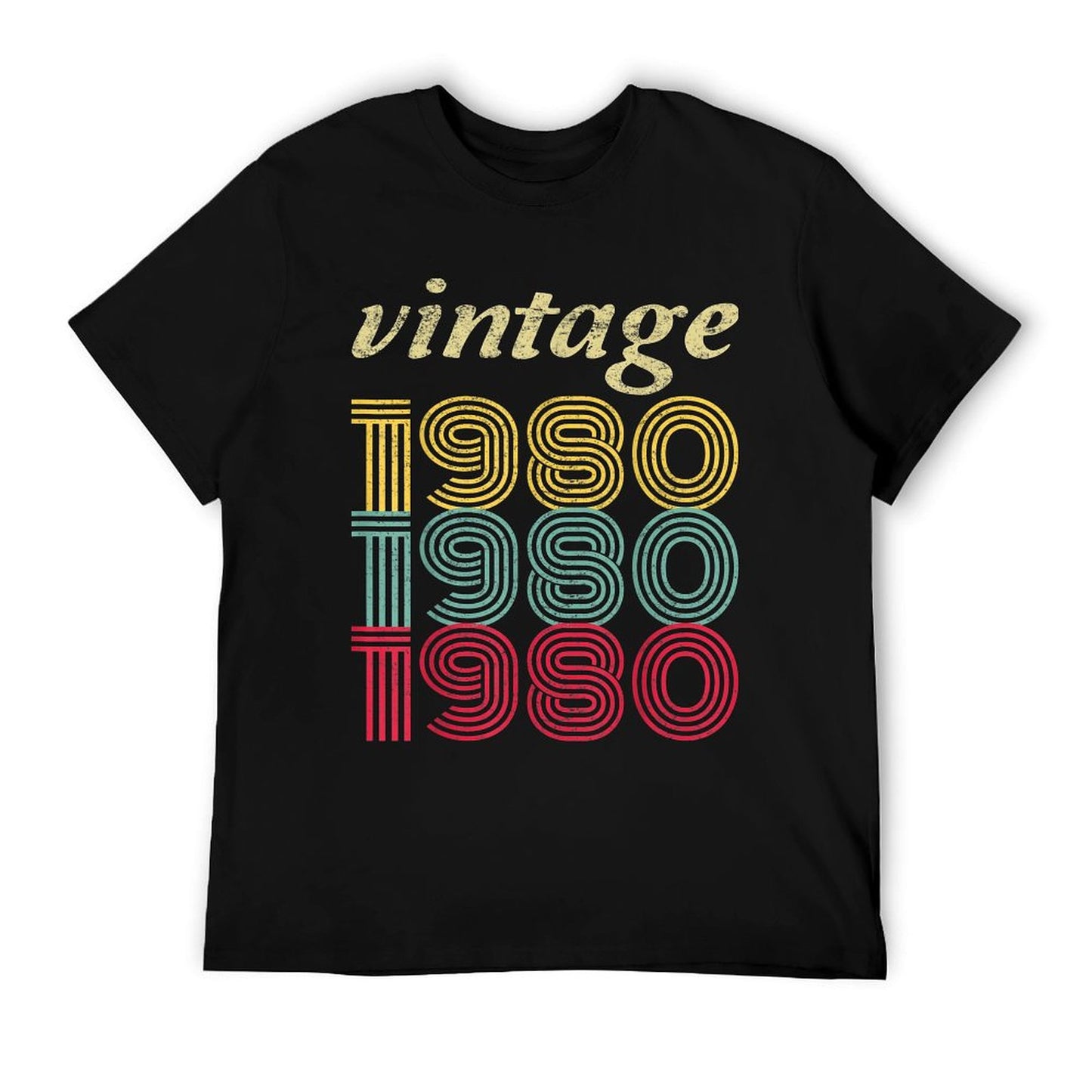 1980 40th Birthday Gift Vintage Retro Men Women 40 Years Old  Affordable Price T-Shirt