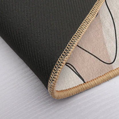 Line Woman Body Bath Mat