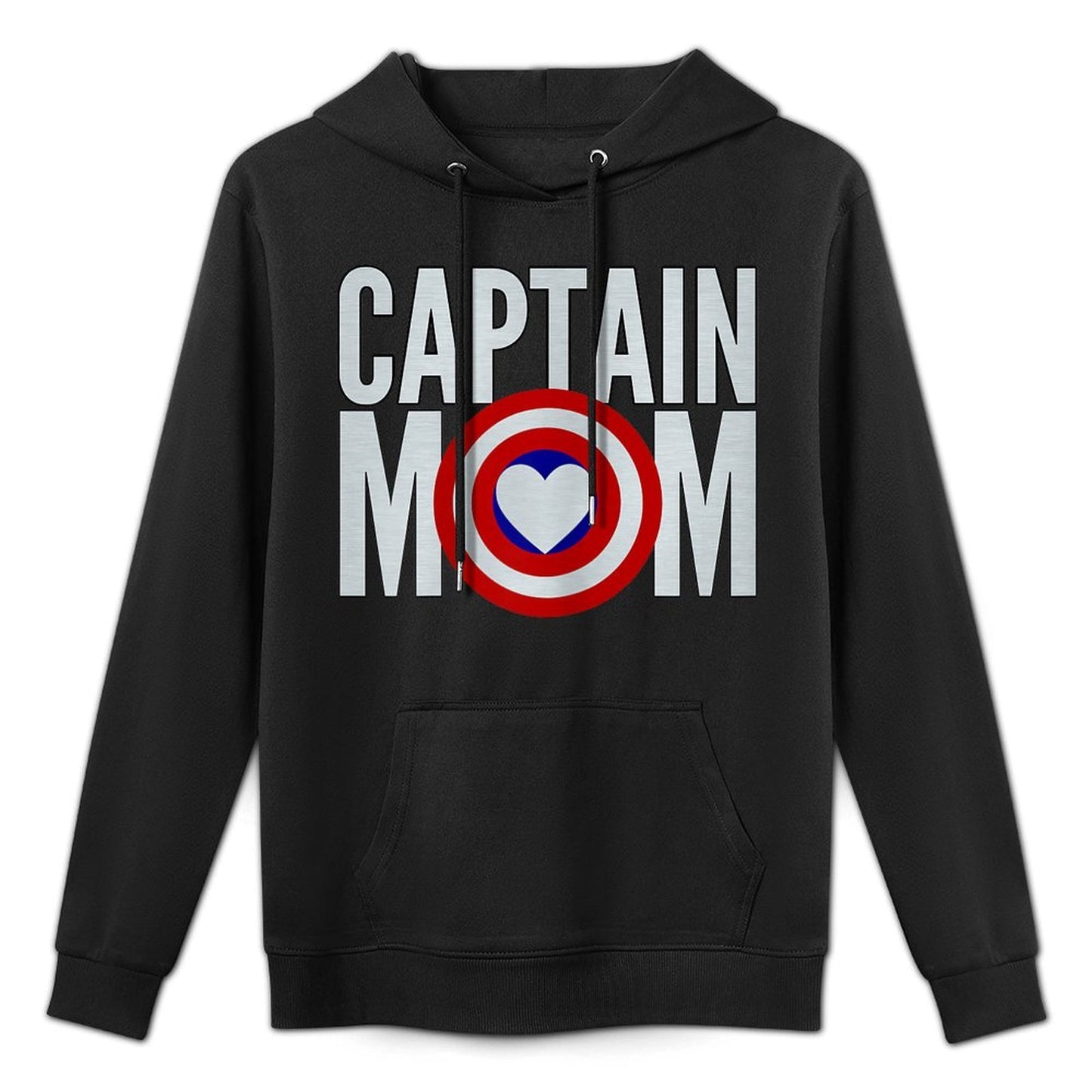 Christmas Mothers Day Moms Birthday Superhero Kangaroo Pocket Hoodie