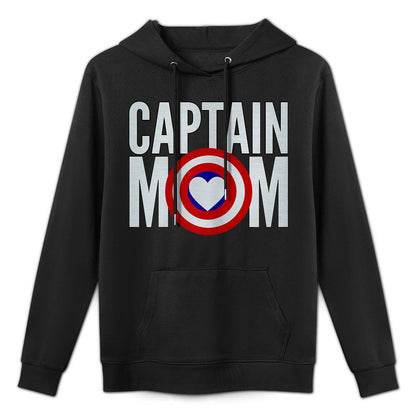 Christmas Mothers Day Moms Birthday Superhero Kangaroo Pocket Hoodie