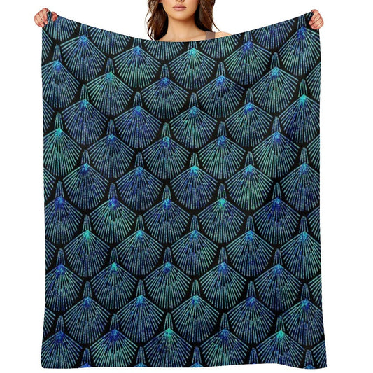 Peacock Throw Blanket