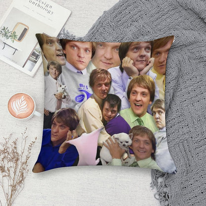 THE MANY MOODS OF MR G Soft Washable Throw Pillow