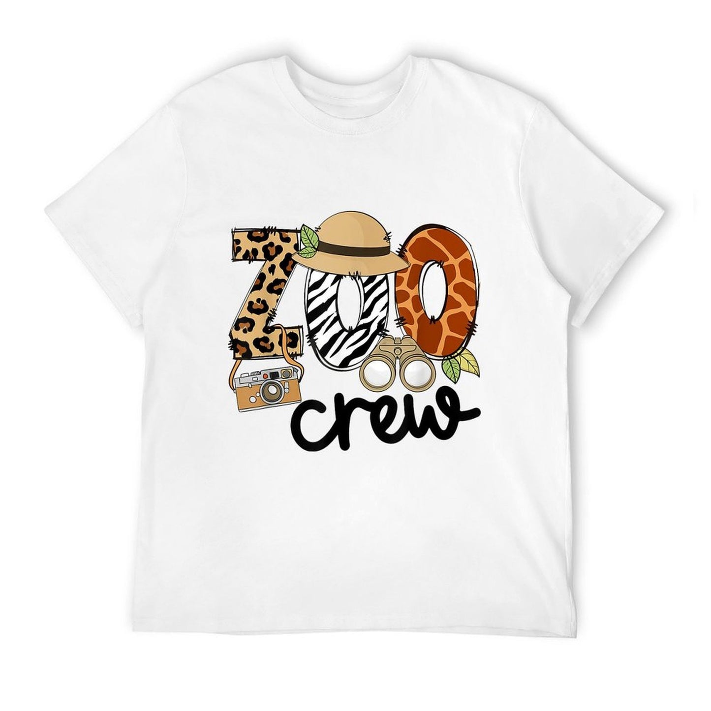 Zoo Crew Leonard Safari Animal Kingdom Zoo Keeper Kids  Wrinkle-resistant T-Shirt
