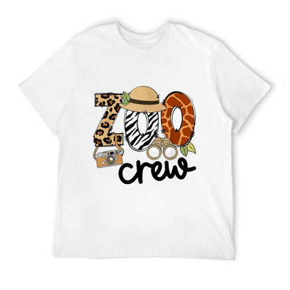 Zoo Crew Leonard Safari Animal Kingdom Zoo Keeper Kids  Wrinkle-resistant T-Shirt