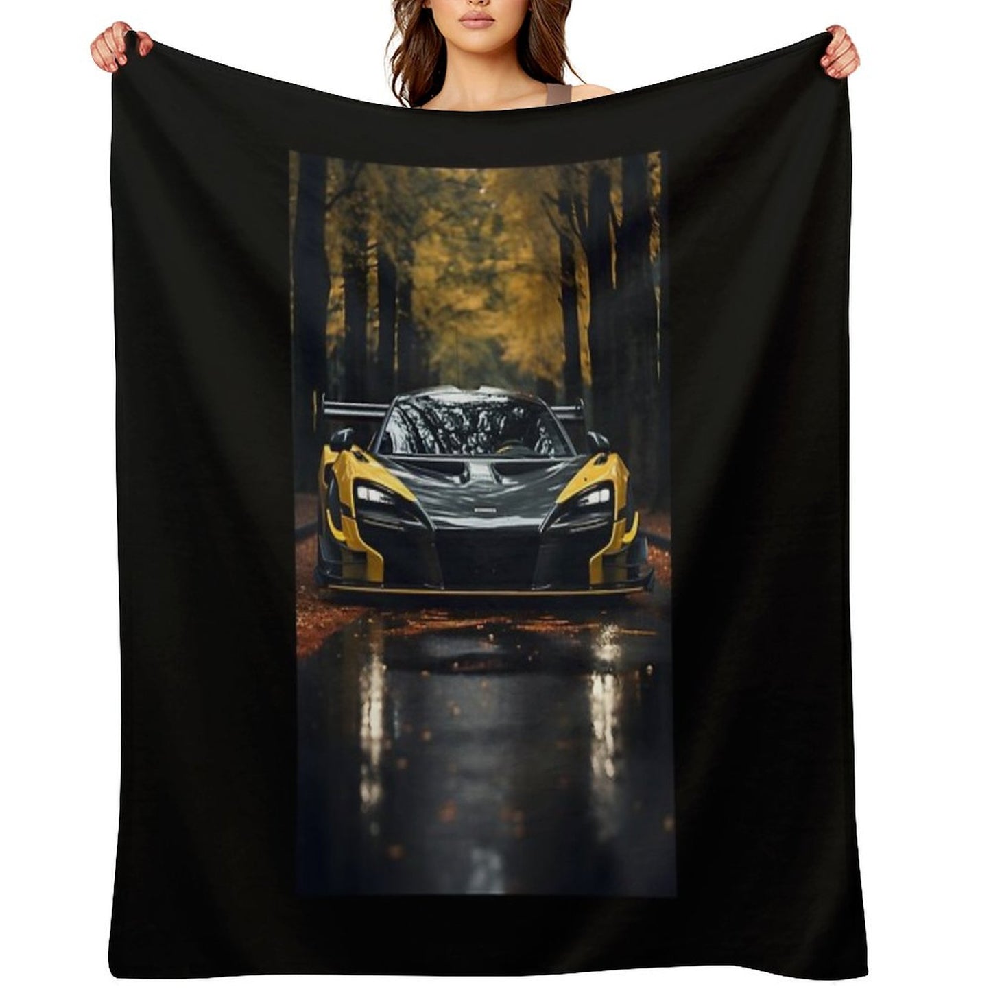 McLaren Senna Throw Blanket
