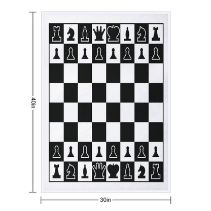 Chess Board Blanket Throw Blanket