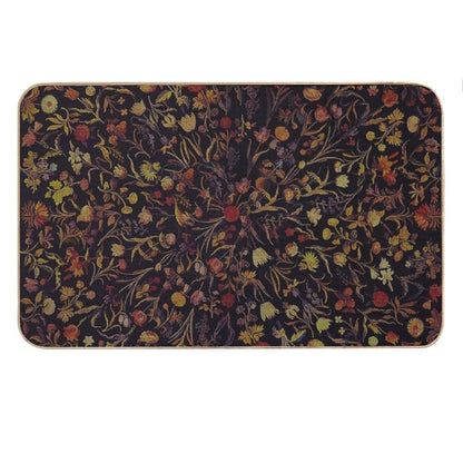Midnight Floral Bath Mat