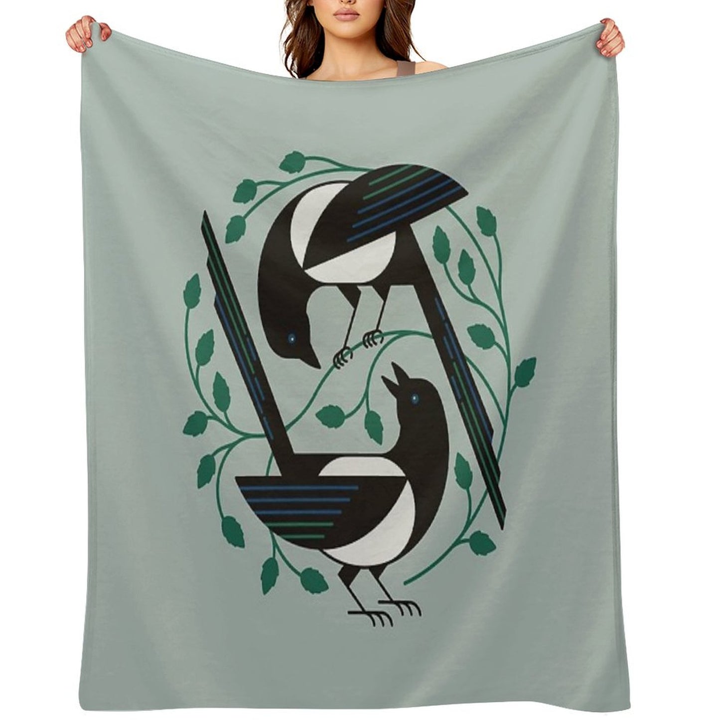 The Joy of Spring Throw Blanket