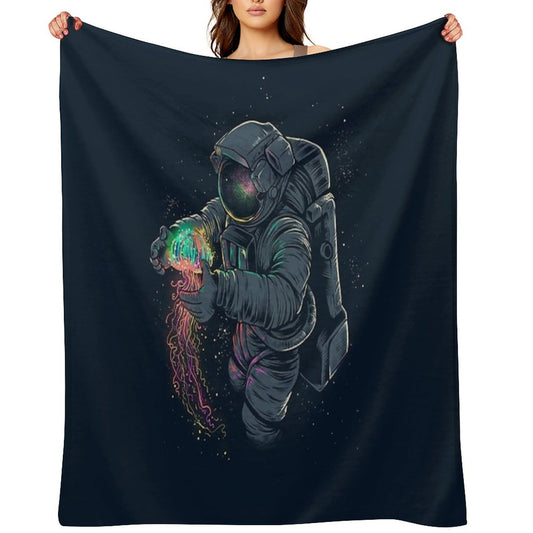Jellyspace Throw Blanket