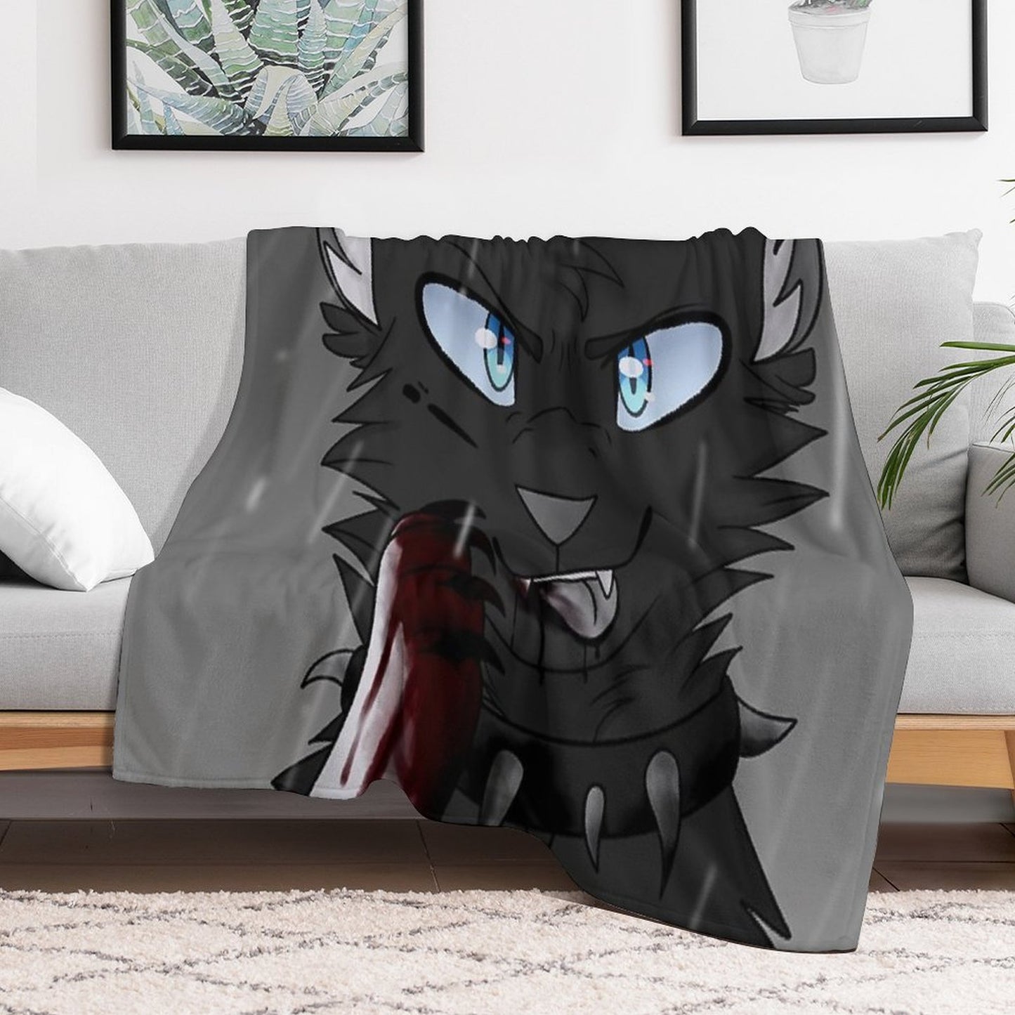 Scourge Throw Blanket