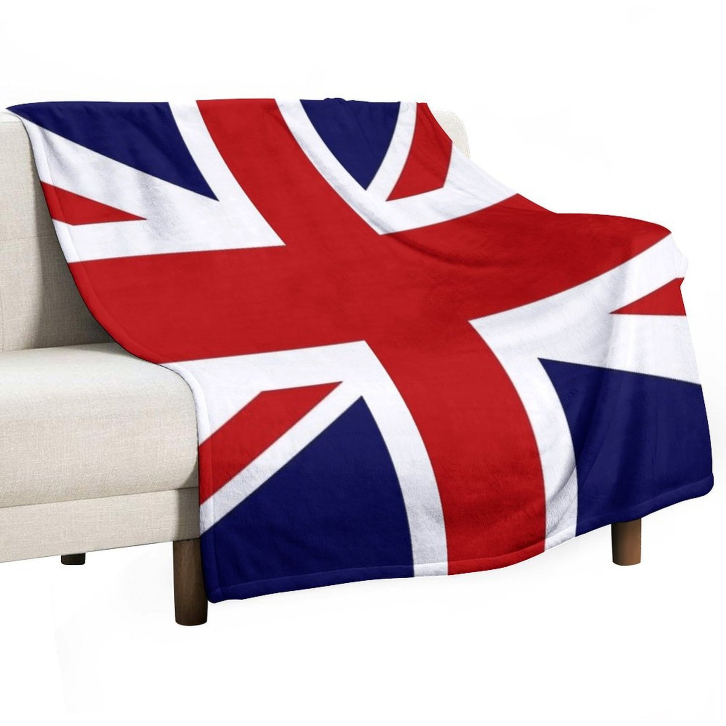 Union Jack Flag of The UK Throw Blanket