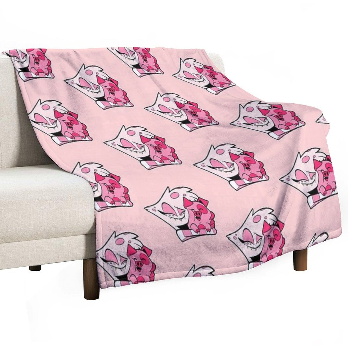 Angel Dust And Fat Nuggets Throw Blanket