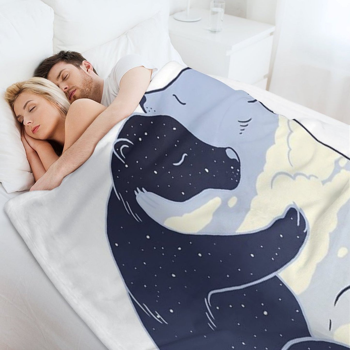 Day And Night Throw Blanket