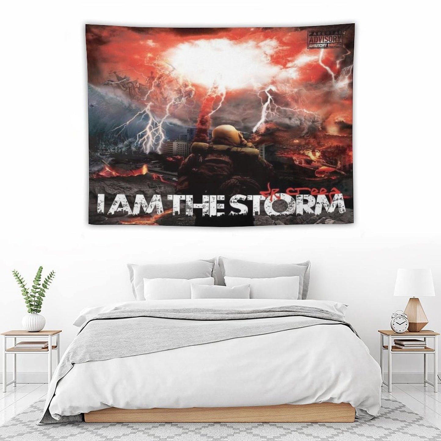 I Am The Storm Tapestry