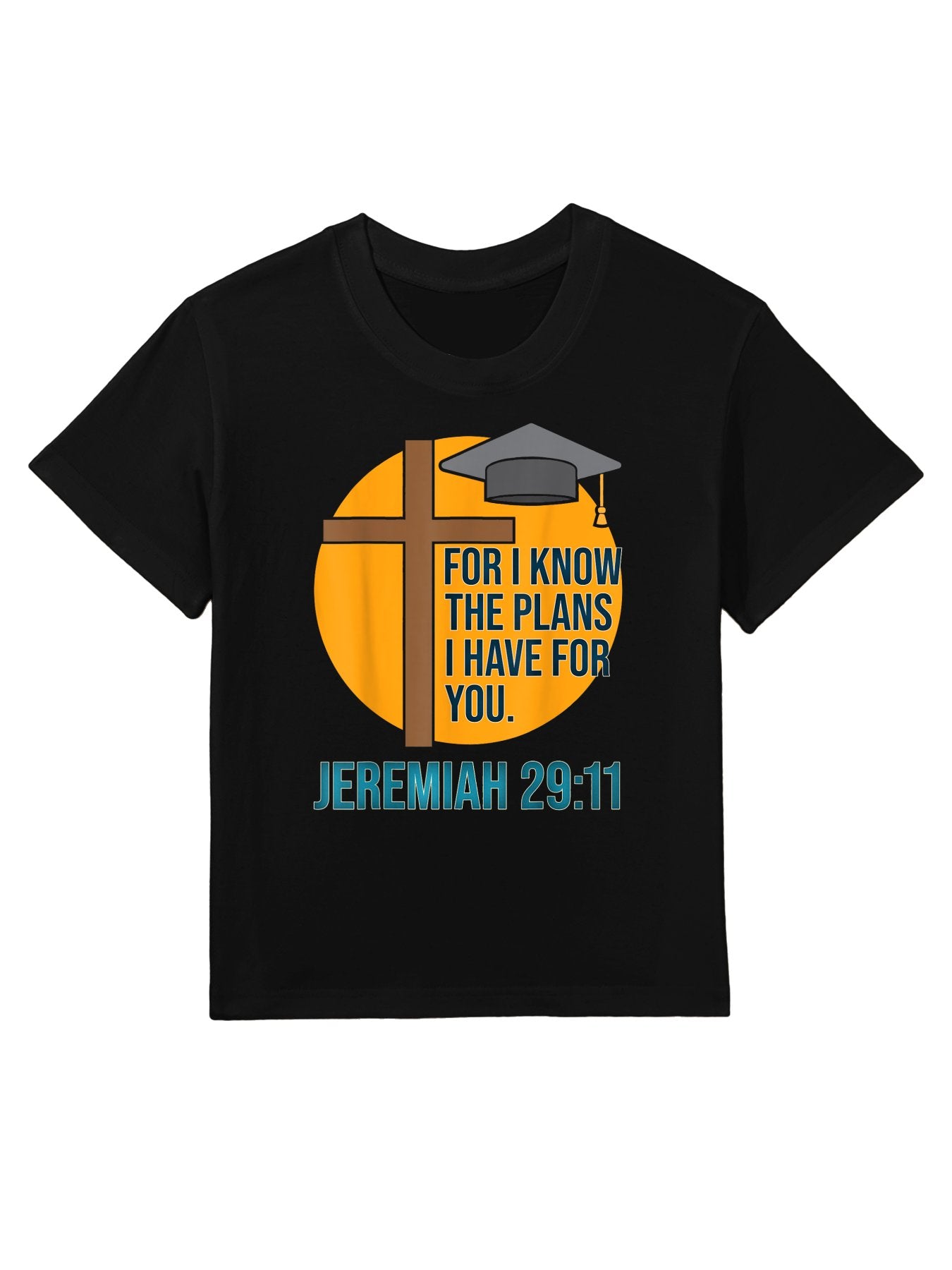 Christian School Graduation Gift Bible Verse Kids T-Shirt
