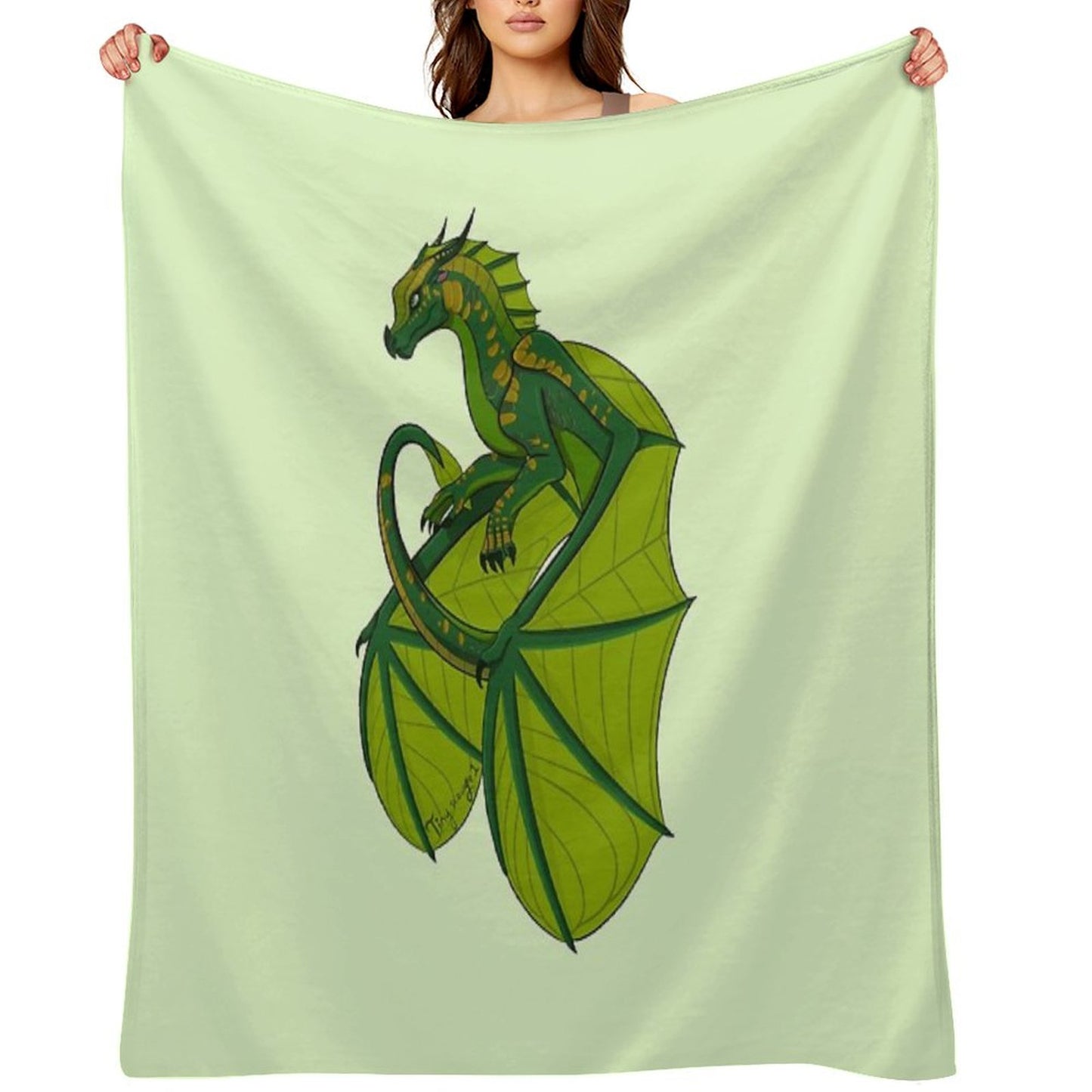 LeafWing Throw Blanket