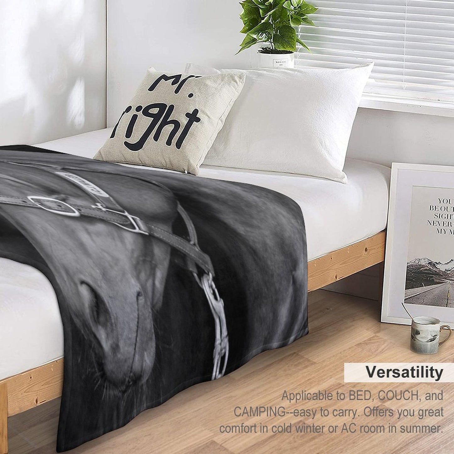 Winx - Farewell to A Champion Throw Blanket