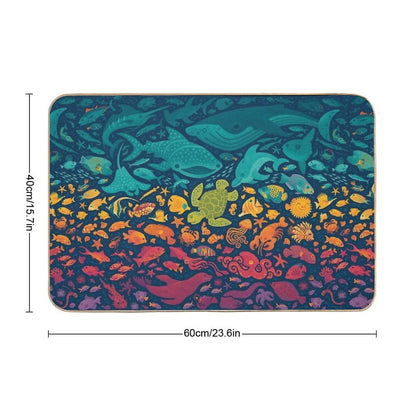 Aquatic Spectrum 2 Bath Mat
