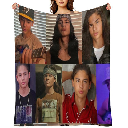 Miguel Cazarez Mora Collage Throw Blanket