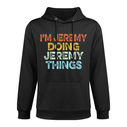 Im JEREMY Doing JEREMY Things Vintage Funny Christmas All-Day Comfort Hoodie