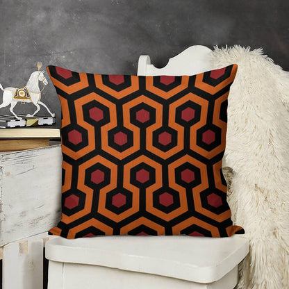 Overlook Pattern Linen Throw Pillow Cover