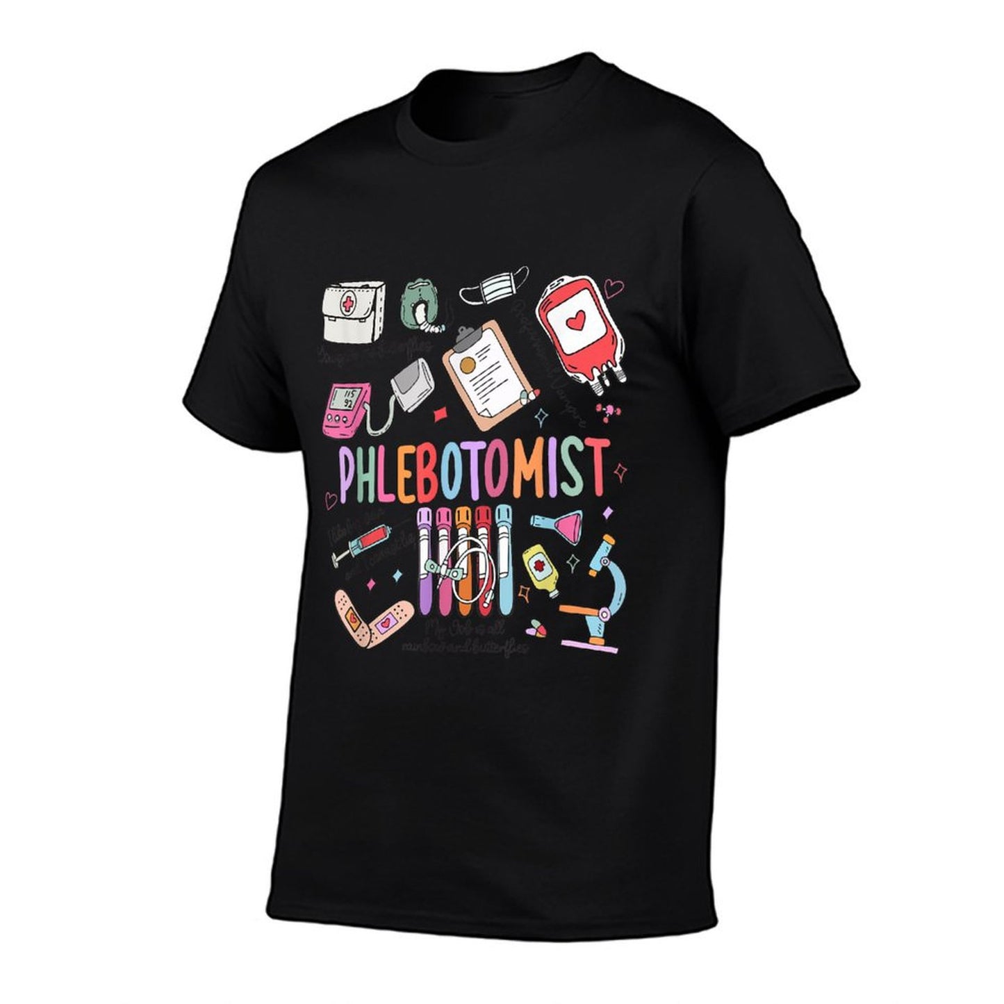 Women Phlebotomist Tech Phleb Tech Nurse Appreciation T-Shirt
