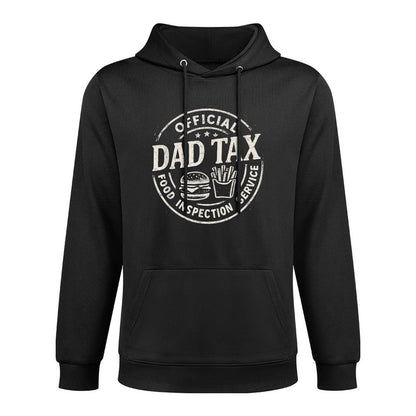 Dad Tax, Funny Papa Daddy Fathers Day Relaxed Fit Hoodie