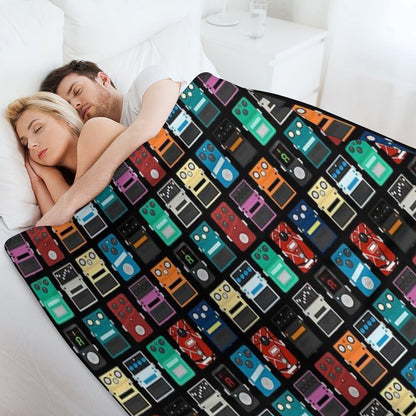 Pedal Board Throw Blanket