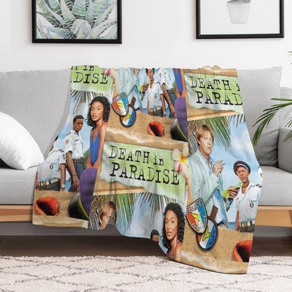 BBC Death in Paradise Throw Blanket