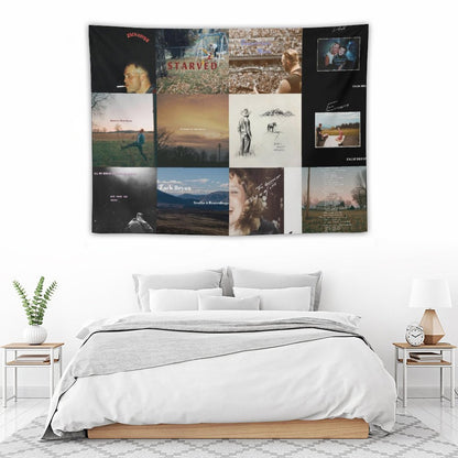 Zach Singer Bryan 12 Ablums Collection Cover Tapestry