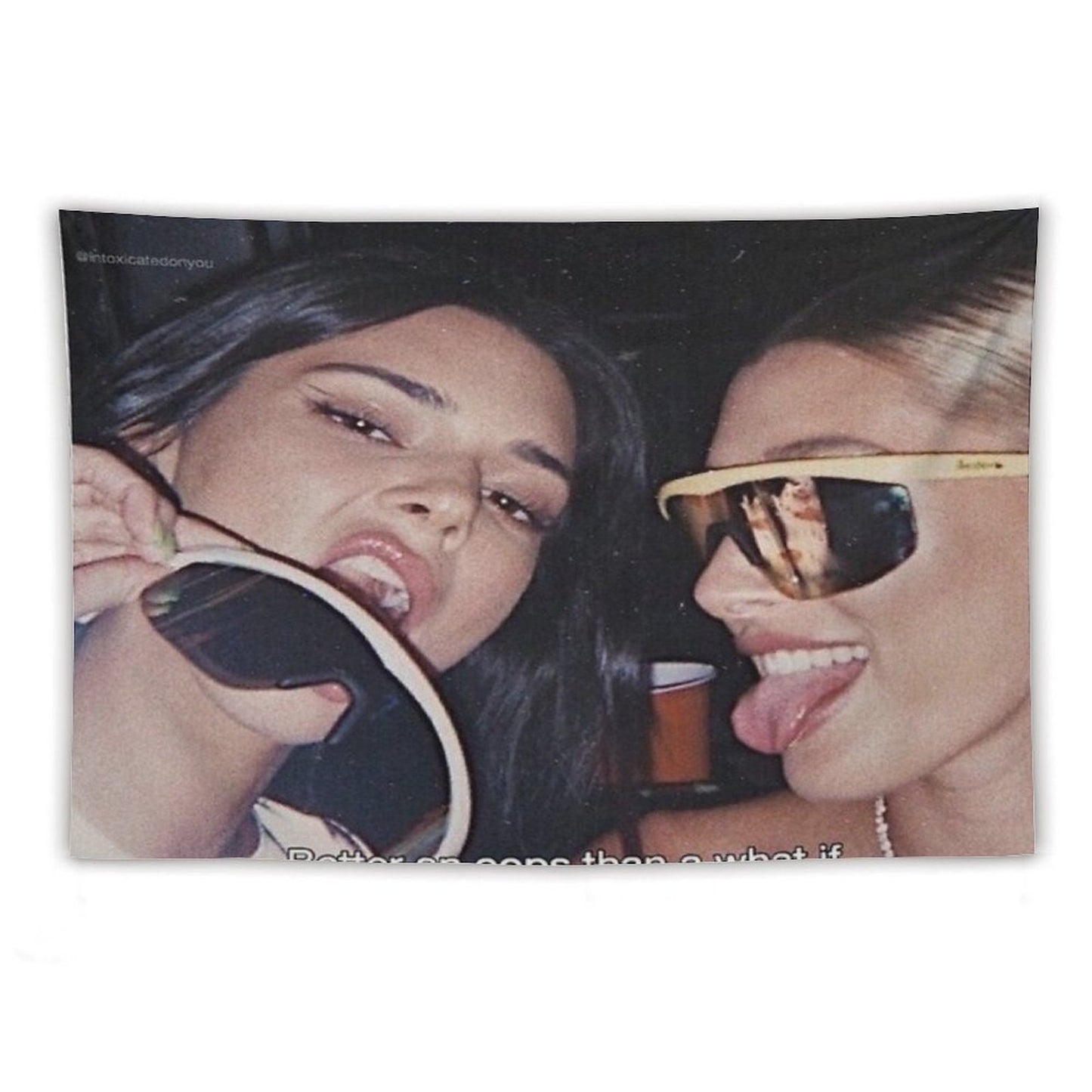 Kendall And Hailey Tapestry