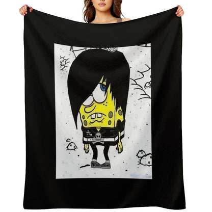 SPONGEBOB EMO Classic Throw Blanket