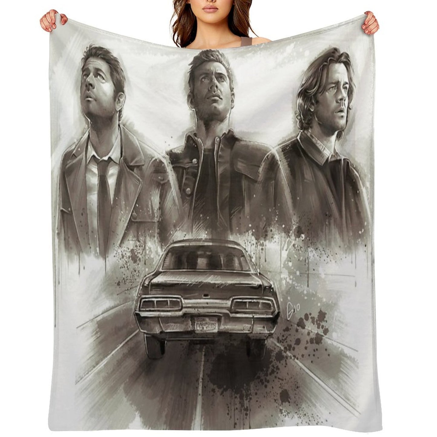 Supernatural - The Final Journey Throw Blanket
