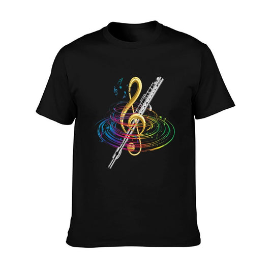 Classical Music Treble Clef Flutist Gift Flute T-Shirt
