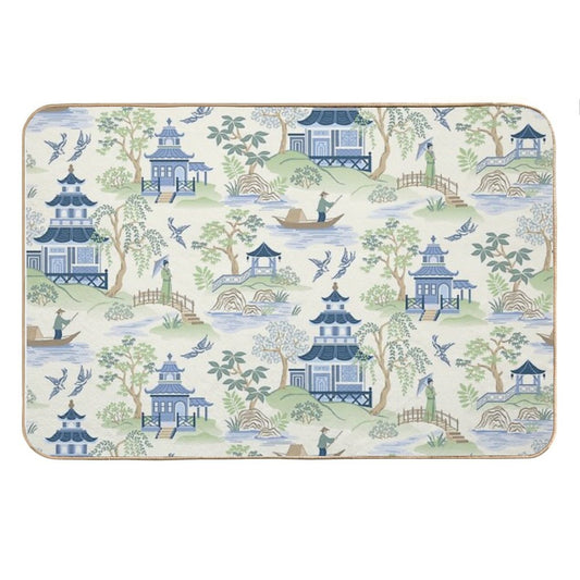 Chinoiserie Bath Mat
