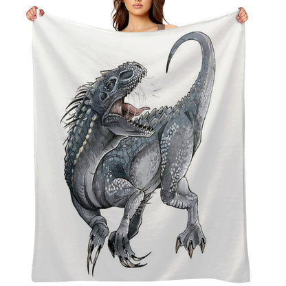 Indominus Rex Throw Blanket