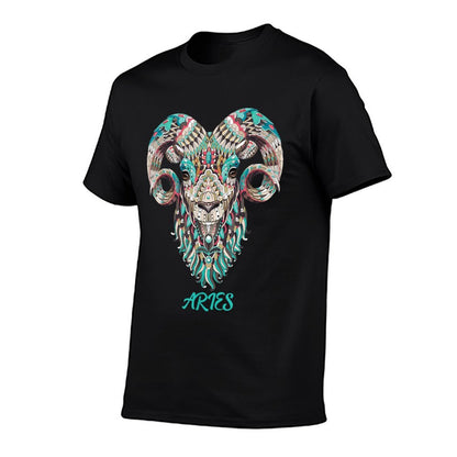 Aries Zodiac Sign Astrology T March April Birthday T-Shirt