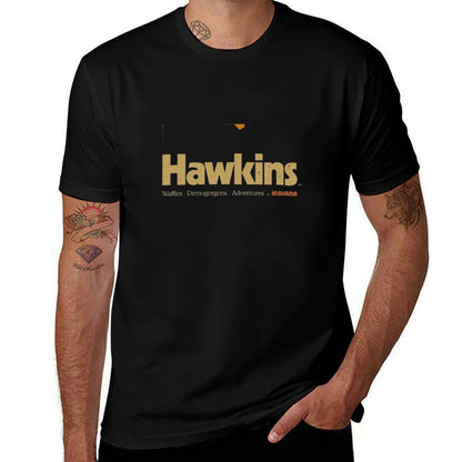 Visit Hawkins Indiana Vintage 80's TV Series  Classic T-Shirt