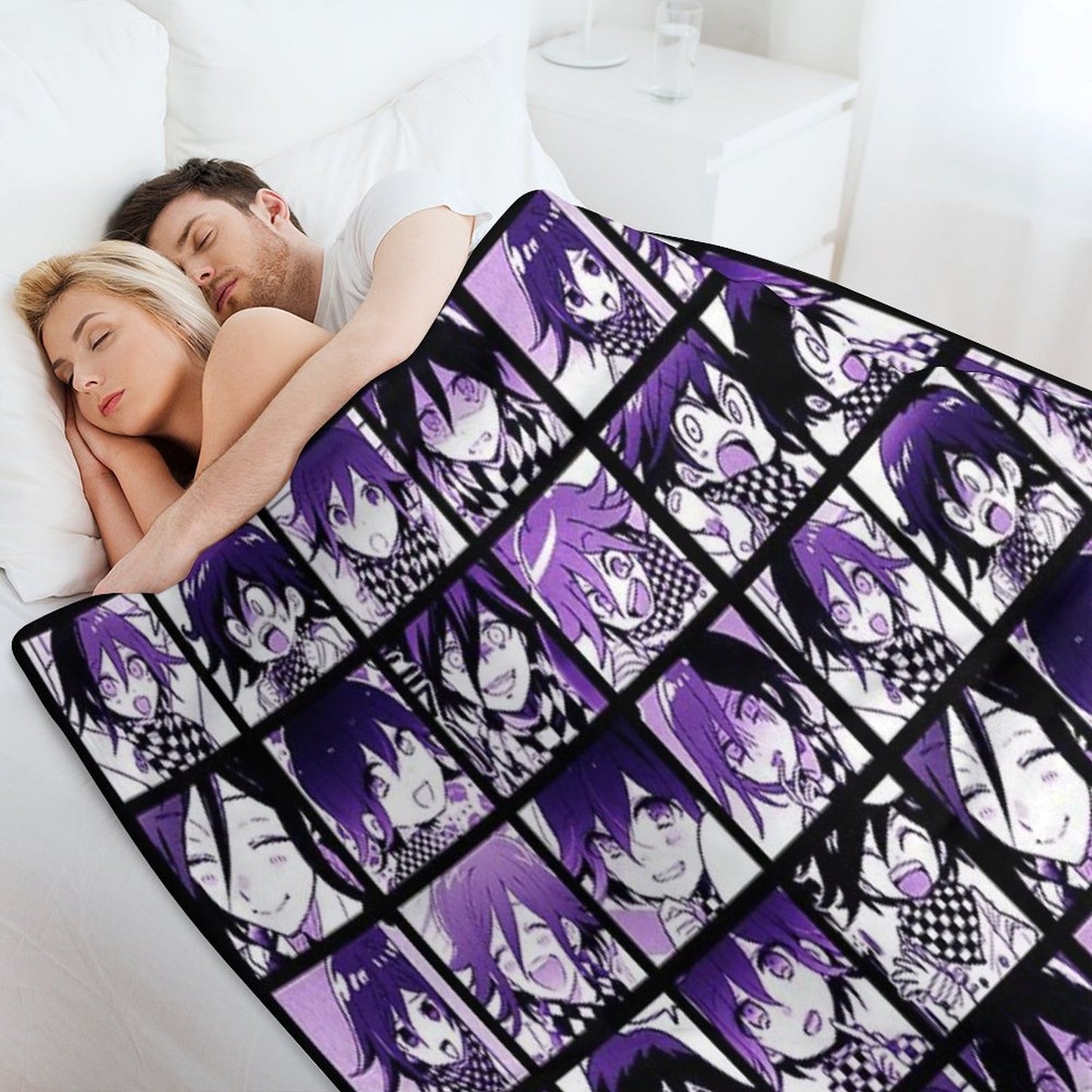 Kokichi Manga Collection (Colored) Throw Blanket