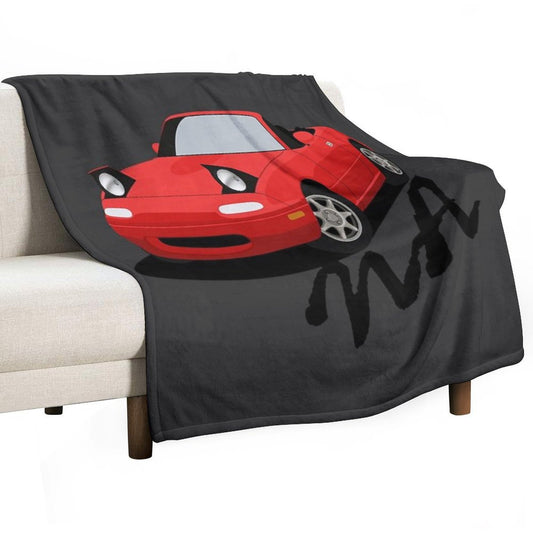 Miata NA Throw Blanket